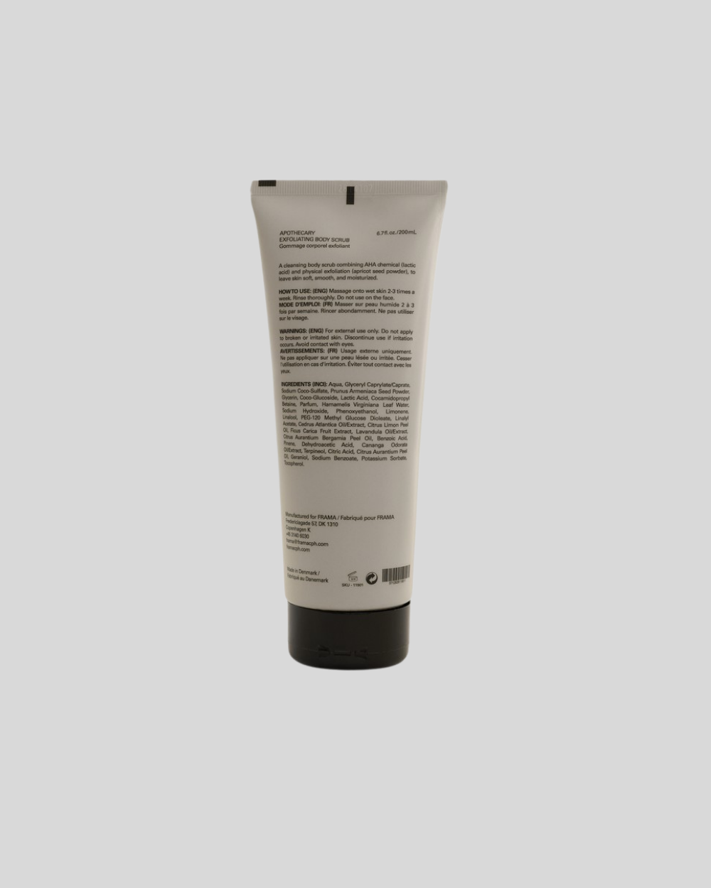 Body Scrub Tube - Apothecary