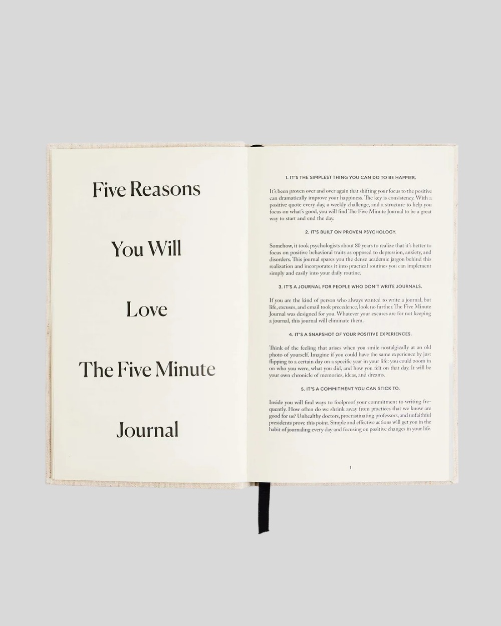 The Five Minute Journal