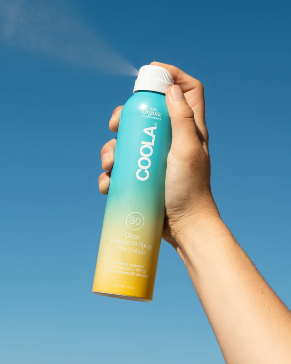 Clear Sunscreen Spray - Tropical Coconut