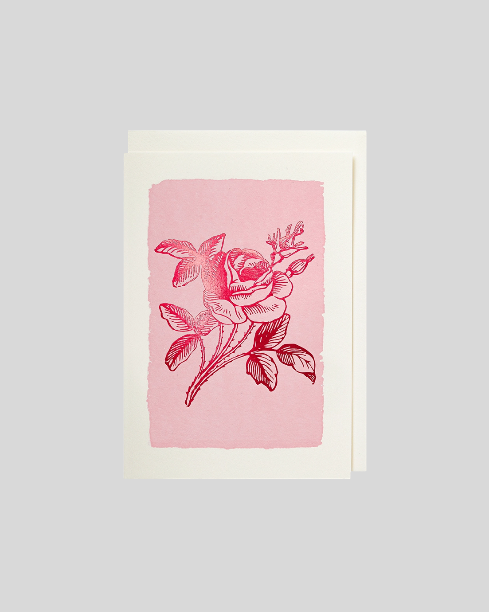 Pink Rose Card