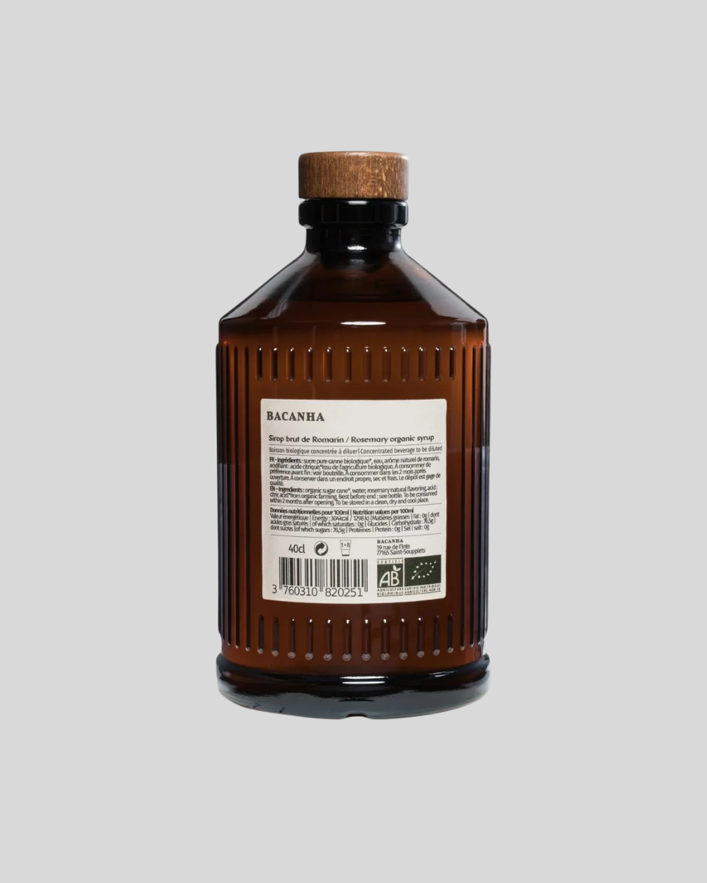 Organic Rosemary Syrup