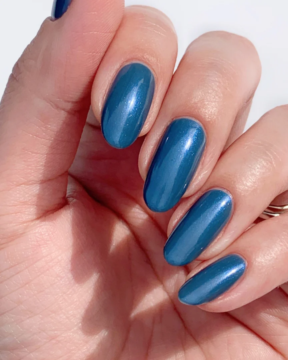 Nail Polish Blue Diamond