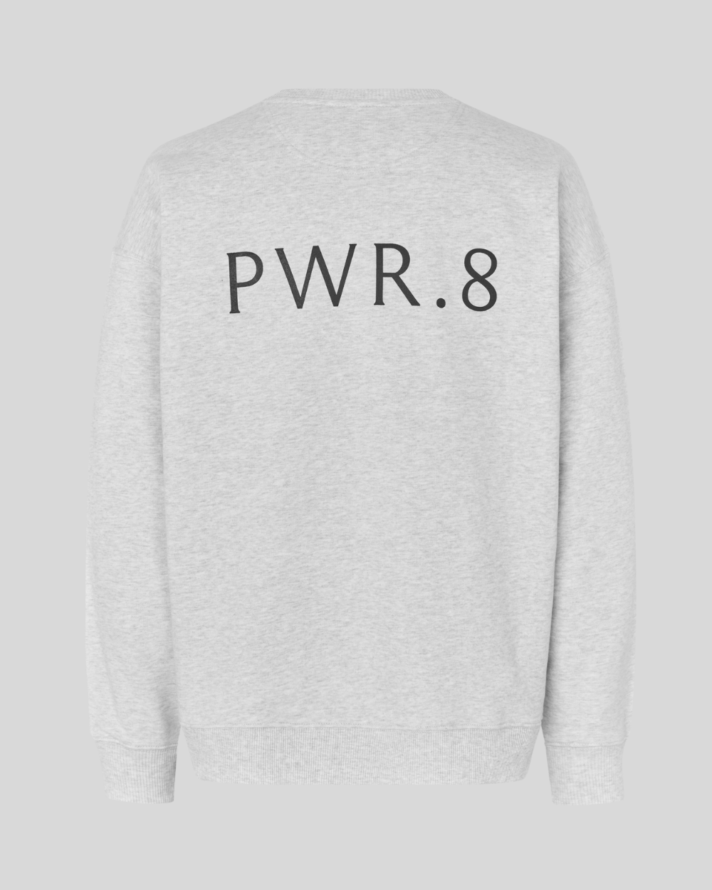 PWR.8 Oversized Crew Neck Sweatshirt