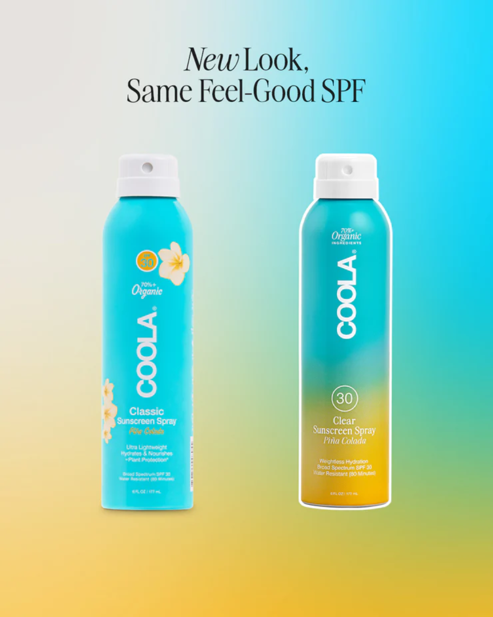 Clear Sunscreen Spray - Tropical Coconut