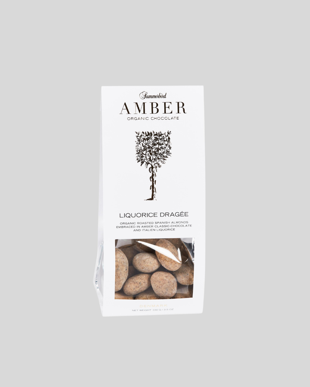 Chocolate Almonds - Liquorice Dragée