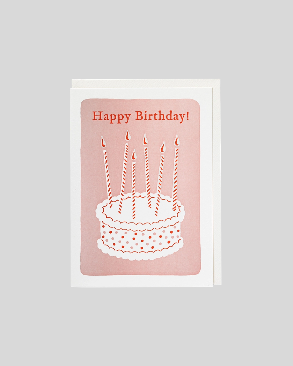 Happy Birthday Cake Card