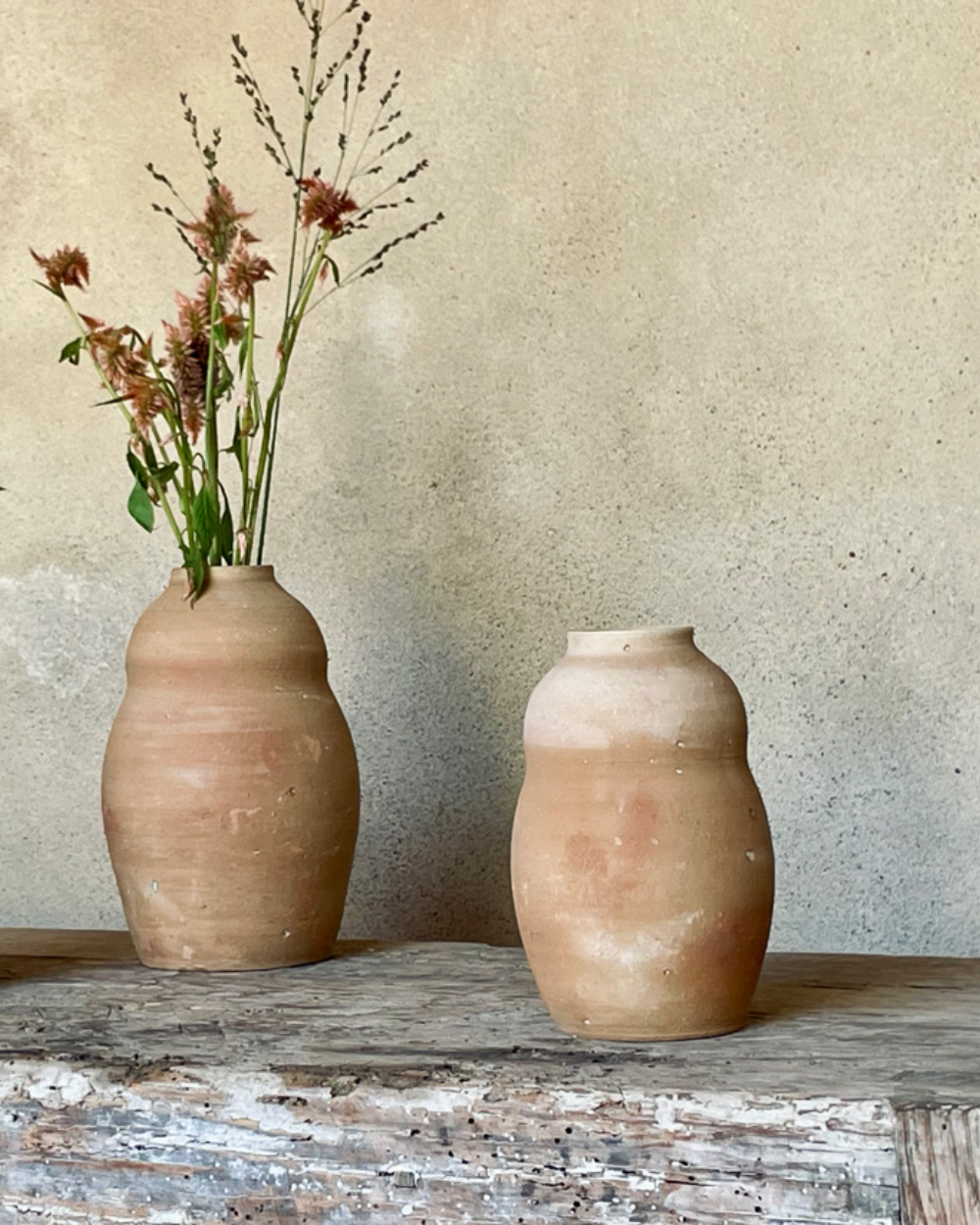 Olimpo Terracotta Vase