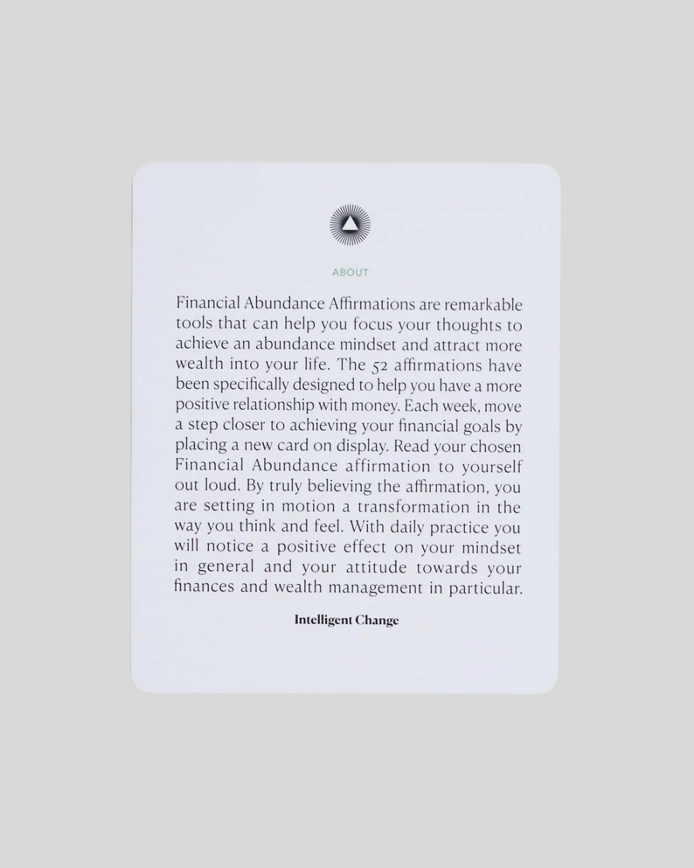 Mindful Affirmations - Financial Abundance