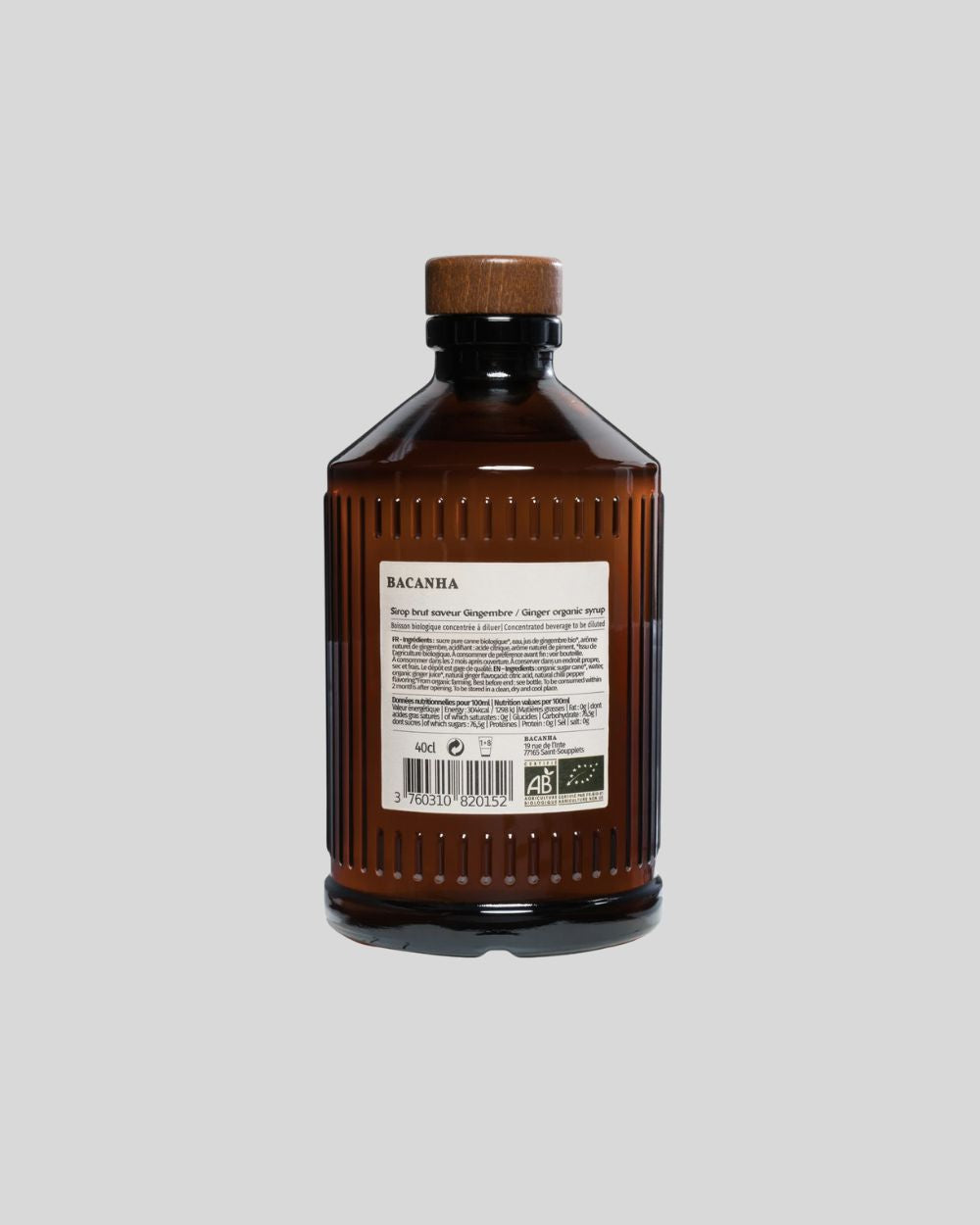 Organic Ginger Syrup