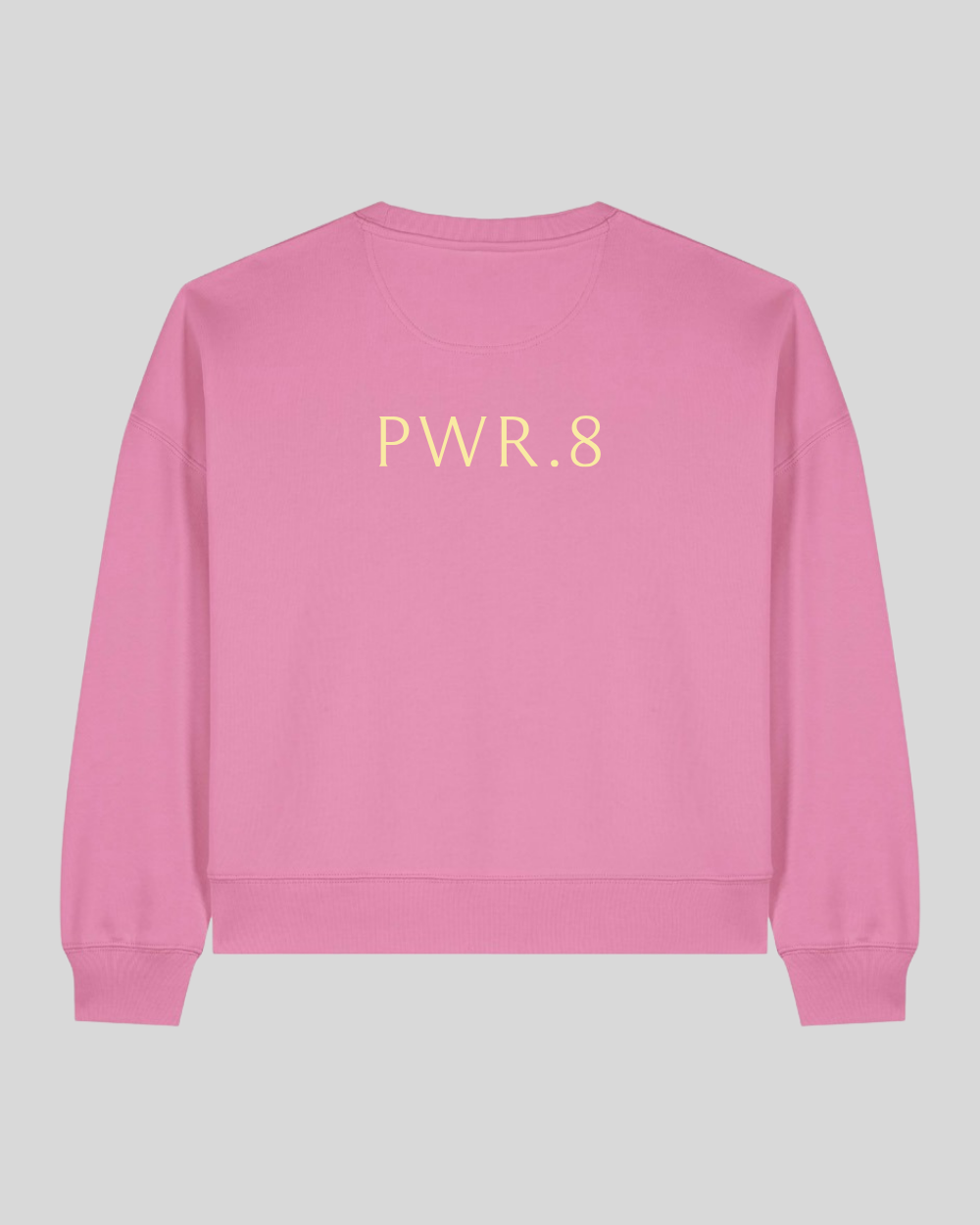 PWR.8 Soft Oversized Crew Neck Sweatshirt