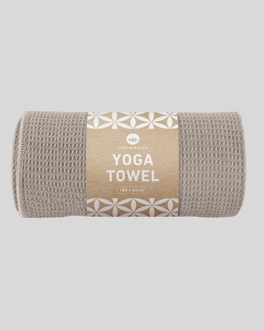 Yoga Towel - Light Taupe