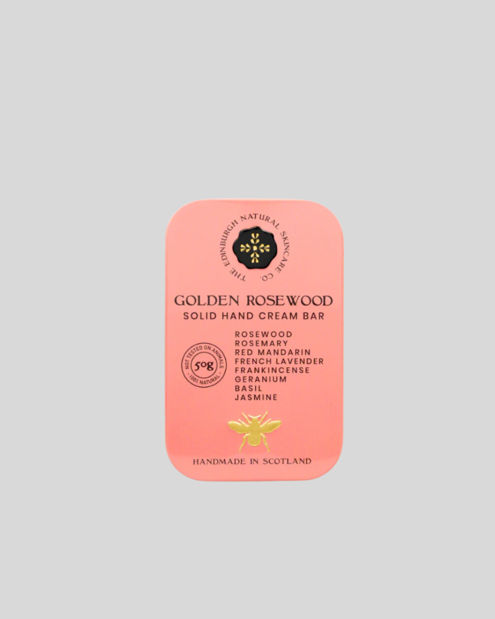 Golden Rosewood Luxury Hand Cream Bar