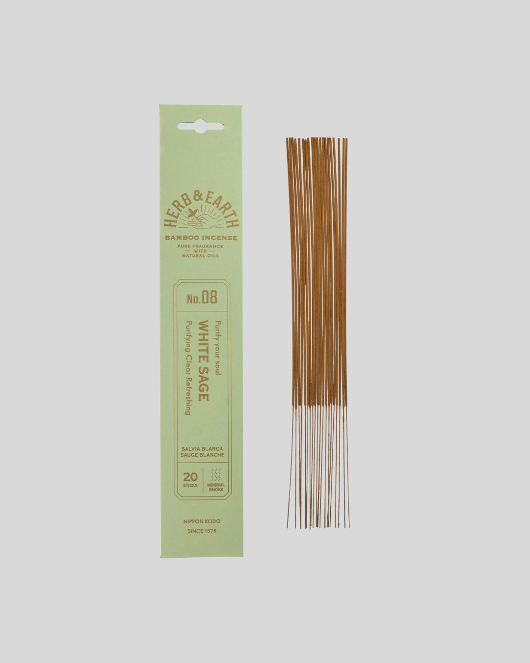 Bamboo Incense Sticks - White Sage