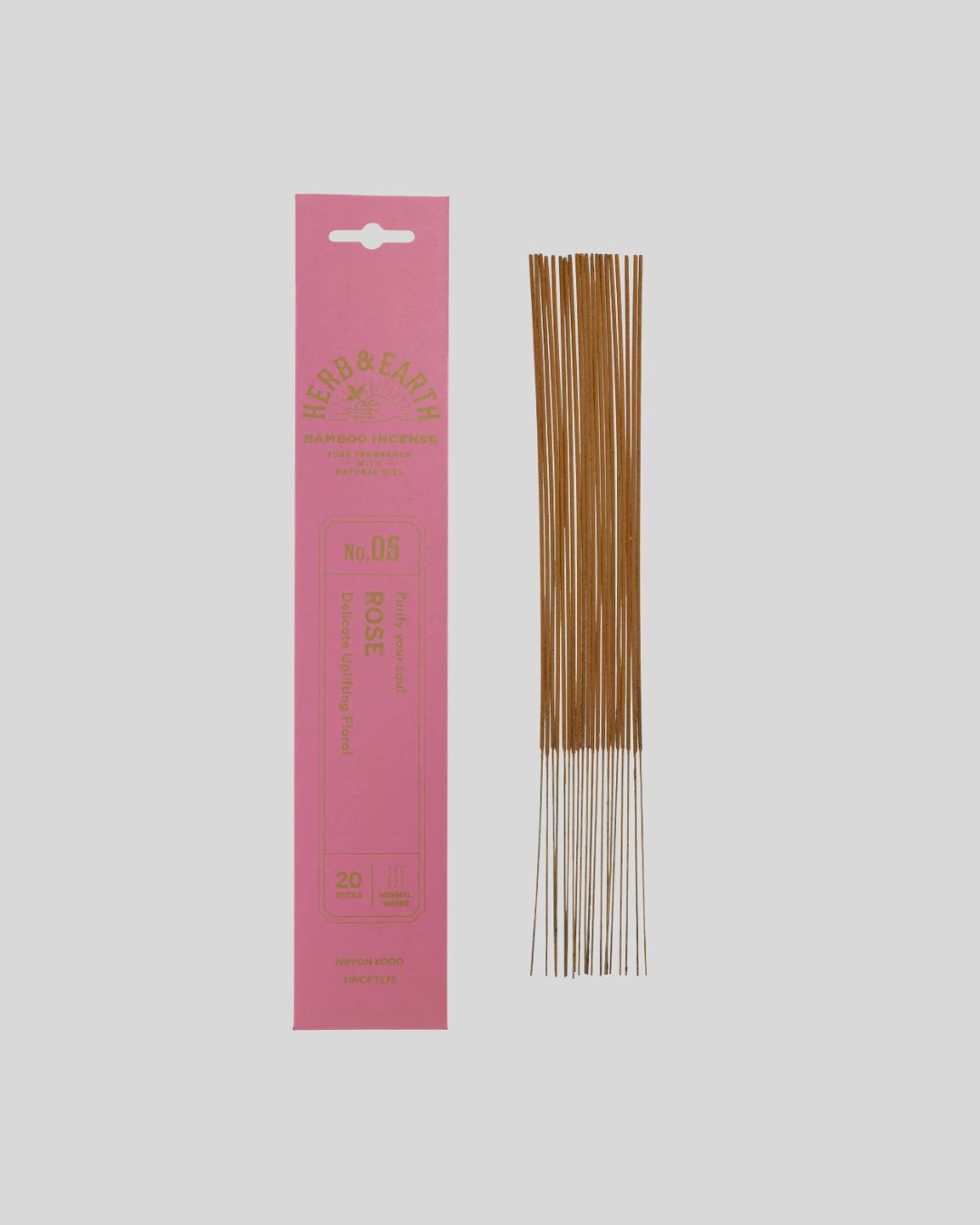 Bamboo Incense Sticks - Rose