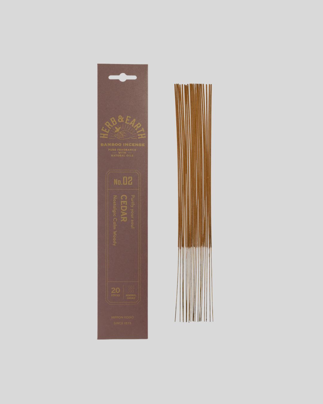 Bamboo Incense Sticks - Cedarwood