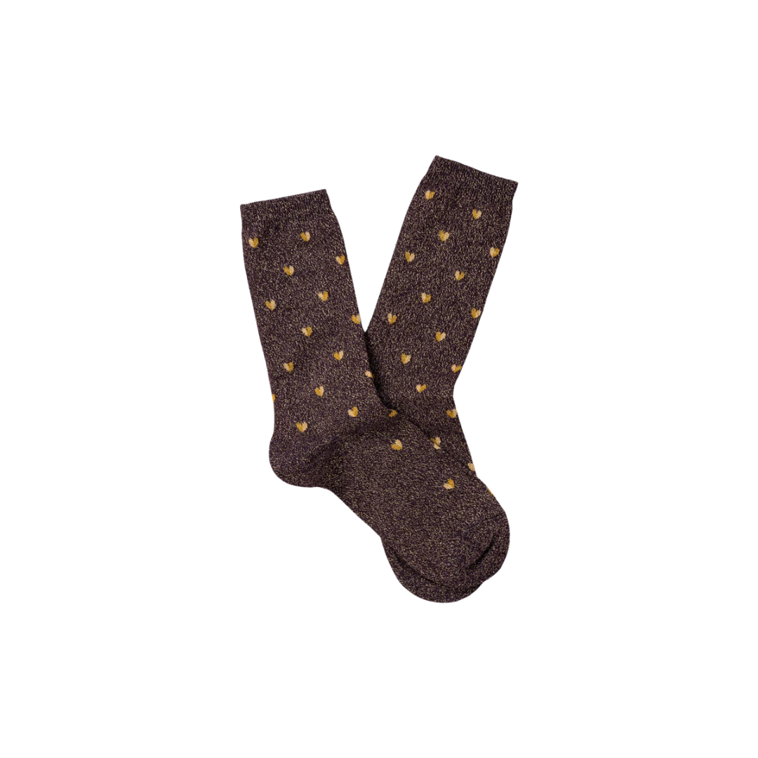 Love Socks - Aubergine