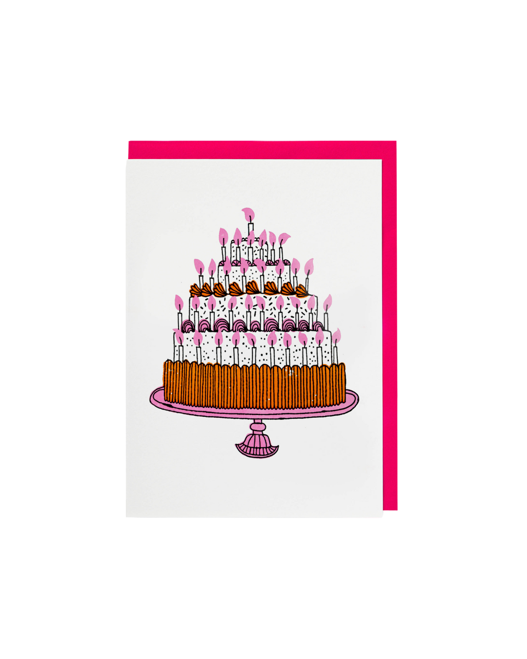 The Birthday Cake by Charlotte Farmer Card