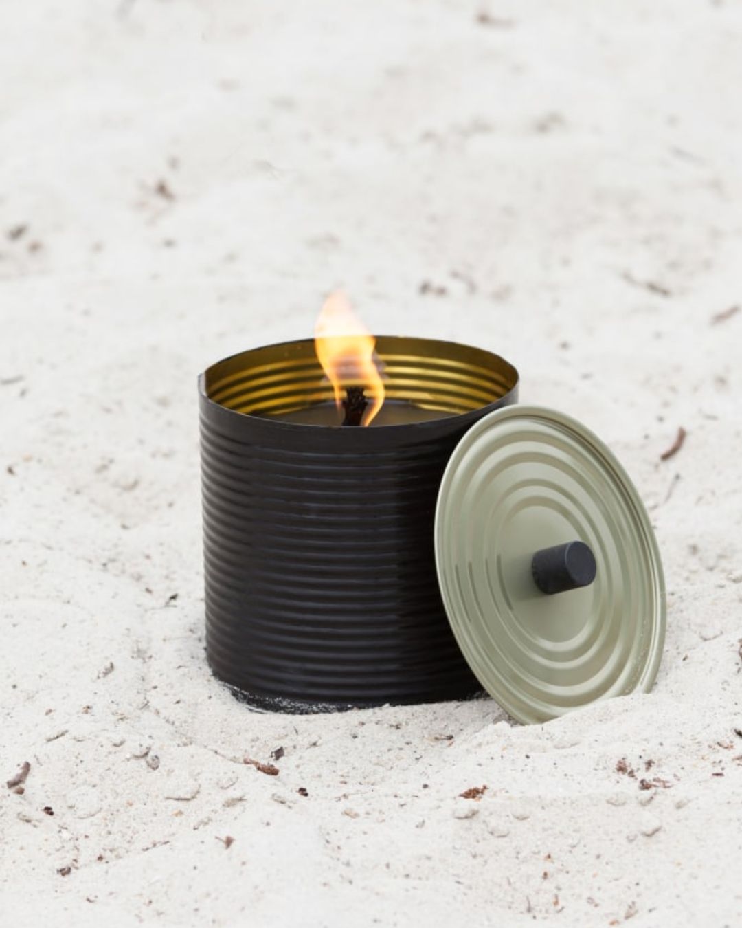 Candle-lid - Brass with knob