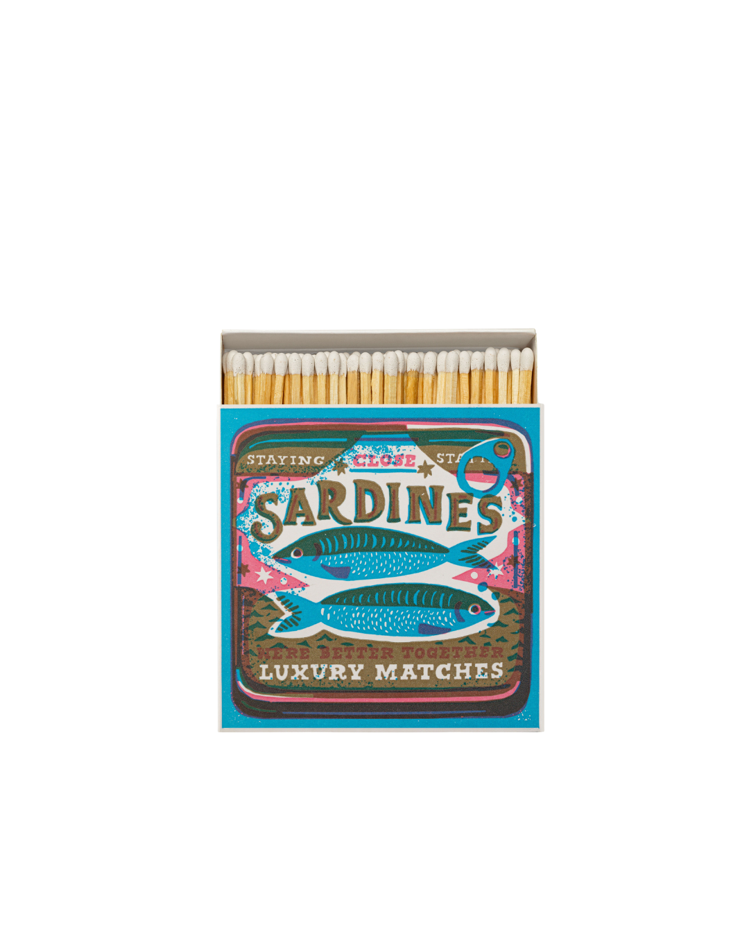 Better Together Sardines by The Printed Peanut Matches