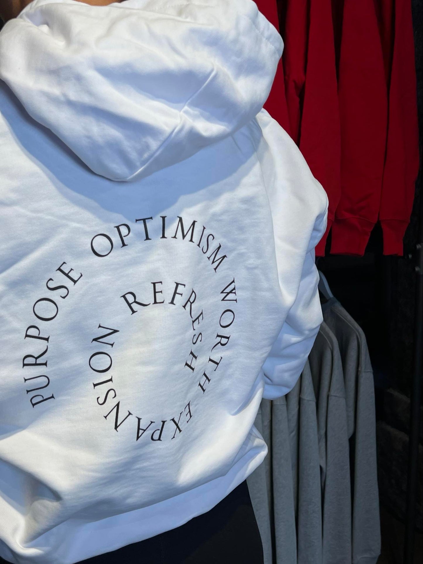 PWR.8 Hoodie White