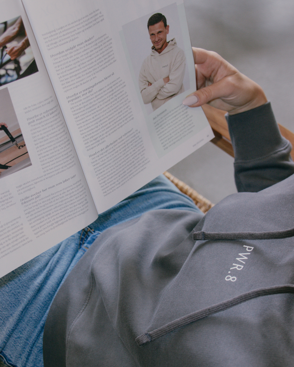 PWR.8 Hoodie Sweatshirt