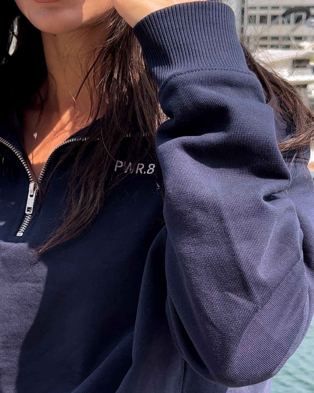 PWR.8 Half Zip Sweatshirt