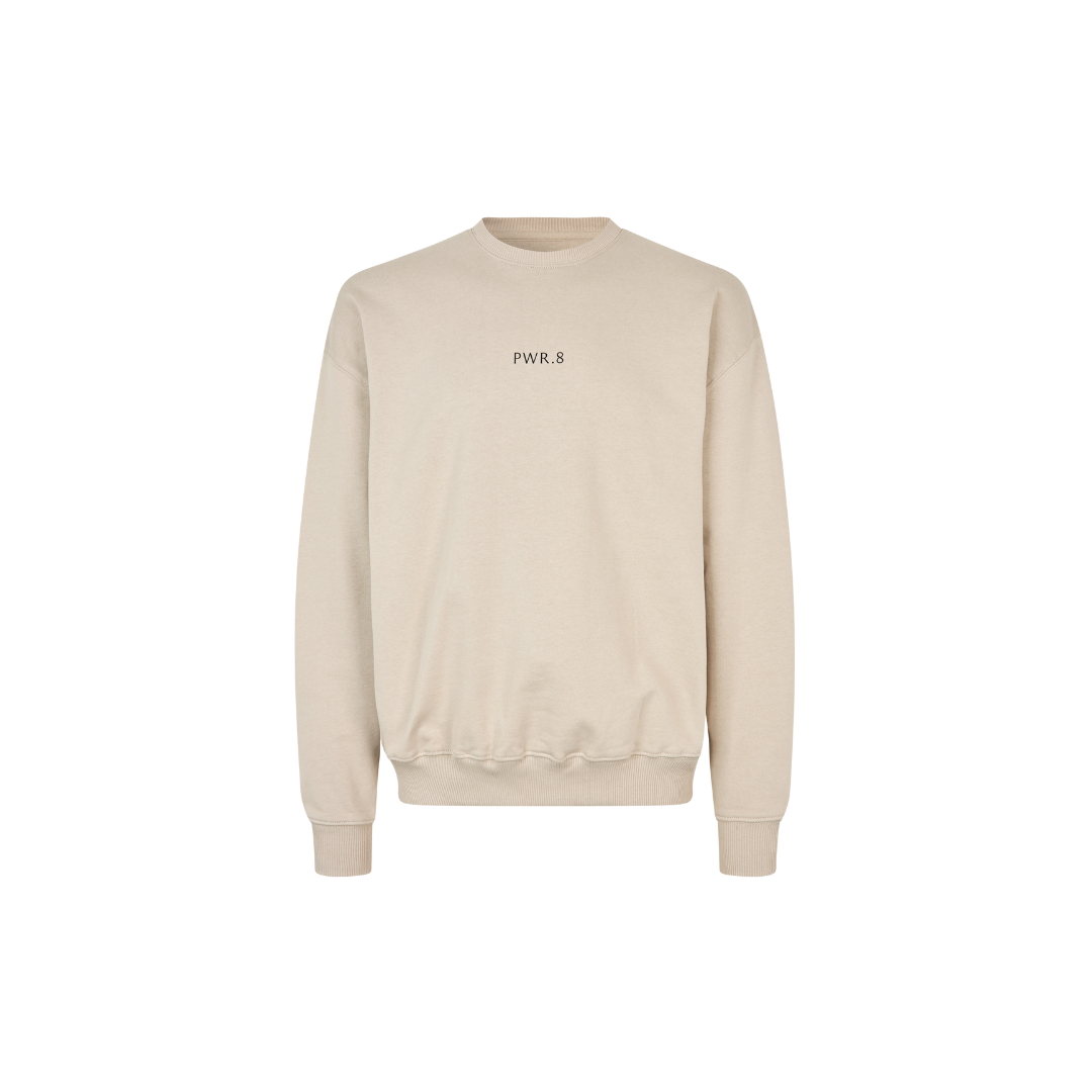 PWR.8 Sweatshirt Desert Dust