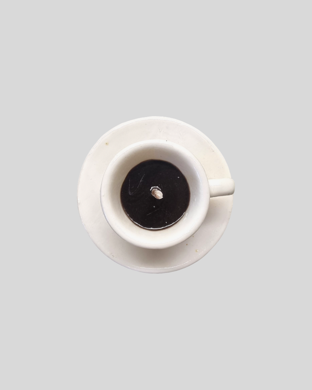 Coffee Cup Shaped Candle