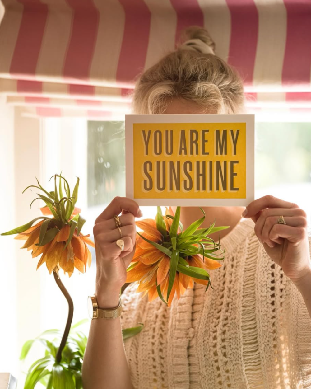 You Are My Sunshine Card