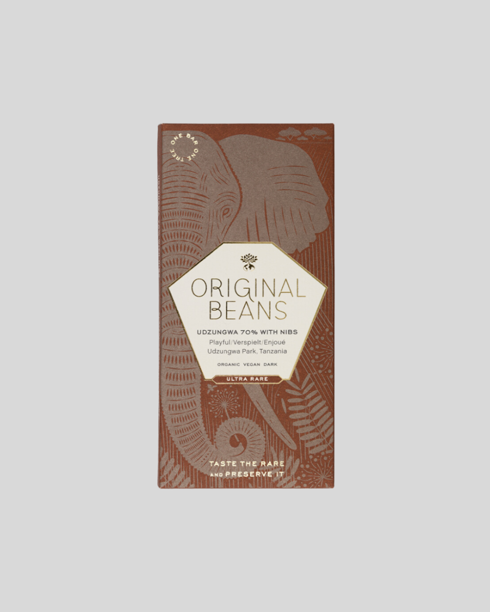 Original Beans Chocolate with Nibs 70%