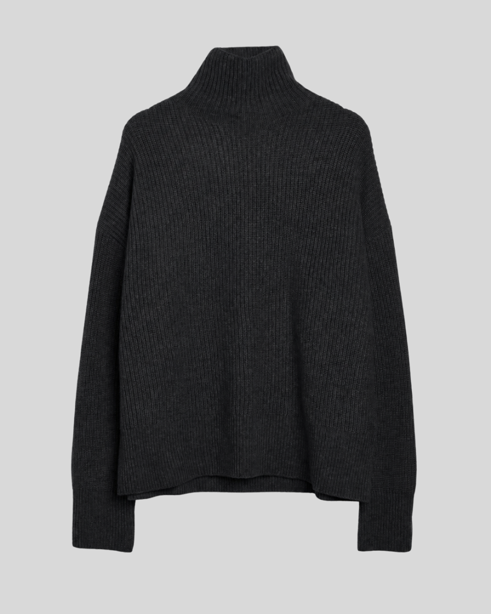 Premium Ribbed Turtleneck