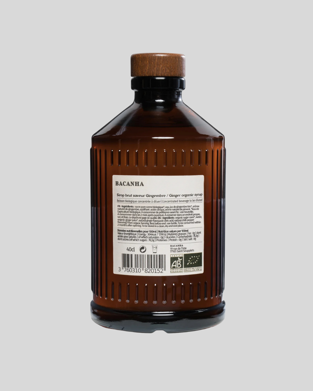Organic Ginger Syrup