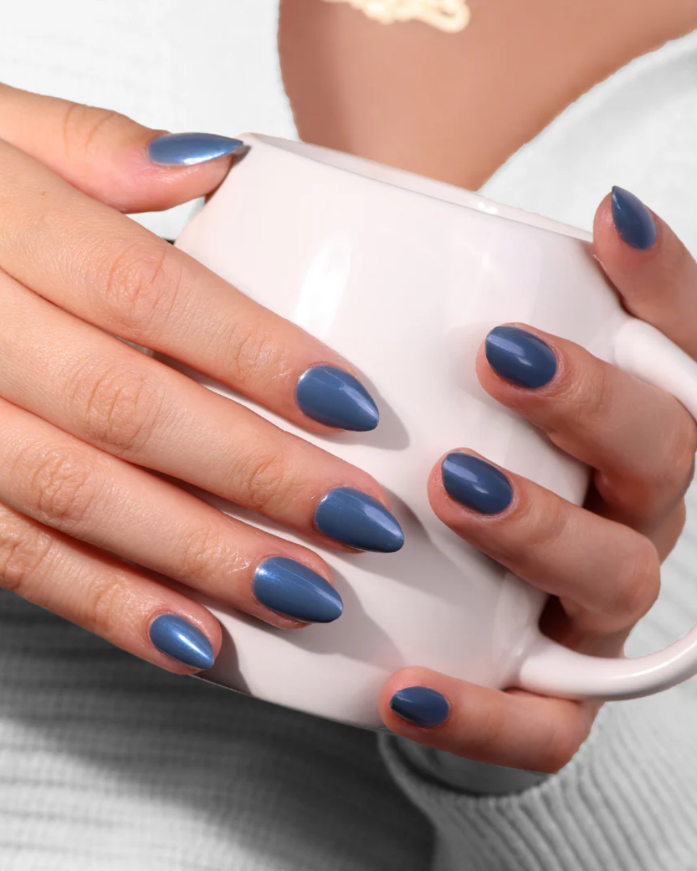 Nail Polish Blue Diamond