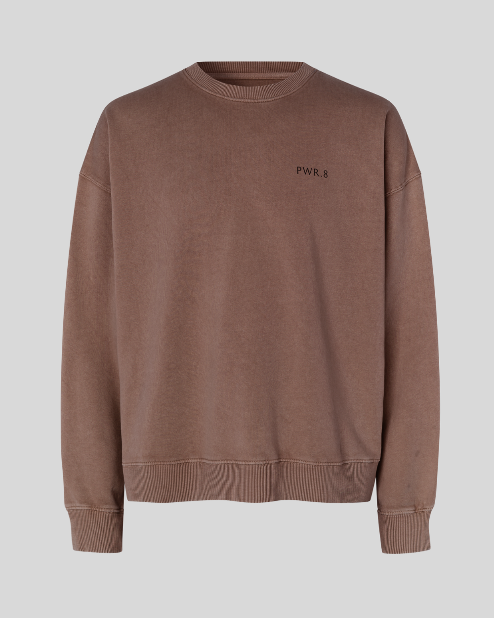 PWR.8 Oversized Crew Neck Sweatshirt