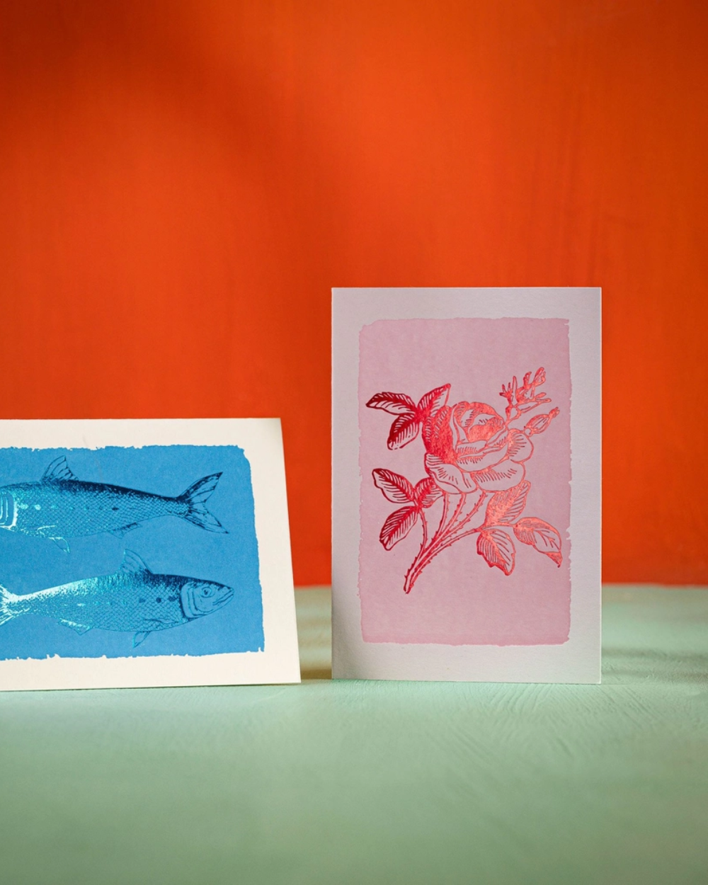 Pink Rose Card