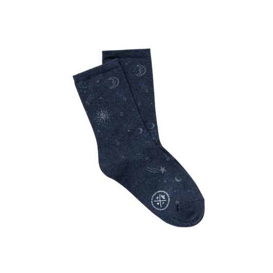 Moon Indigo Socks