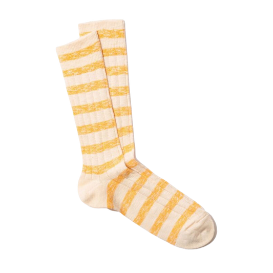Breton Stripes Citron Socks