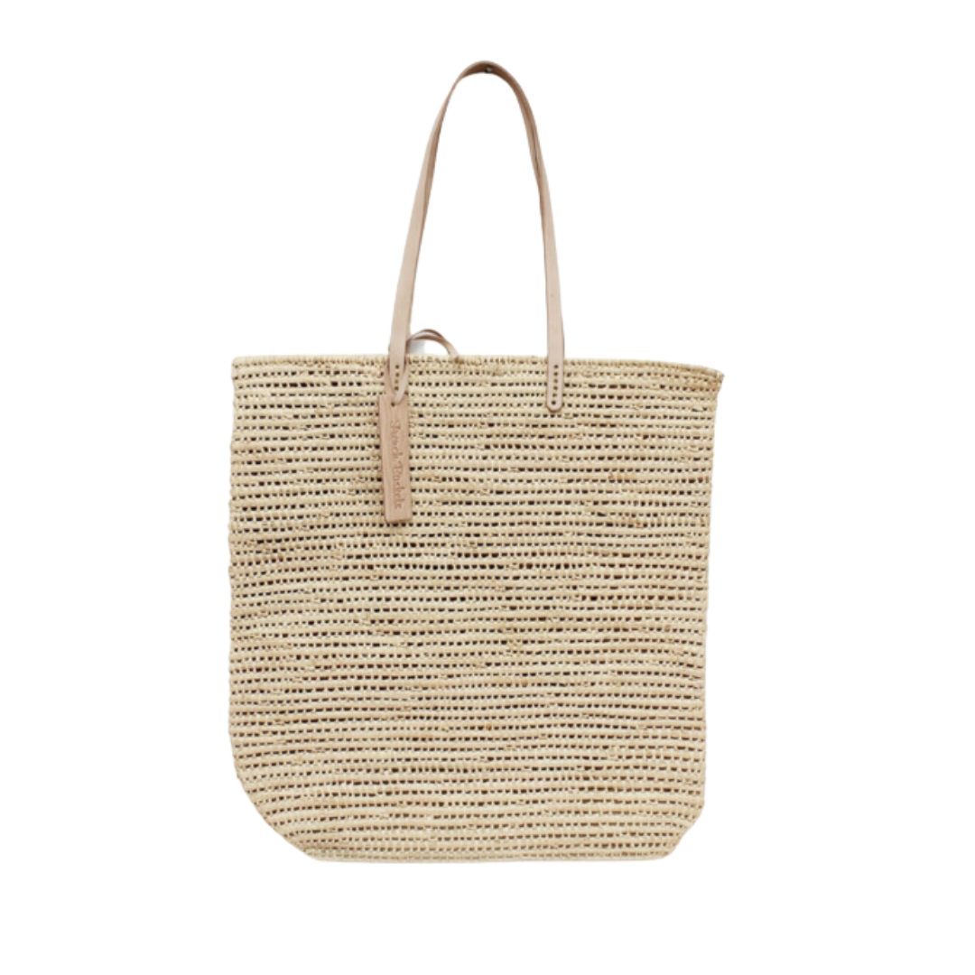 Raffia Shoulder Bag Straw