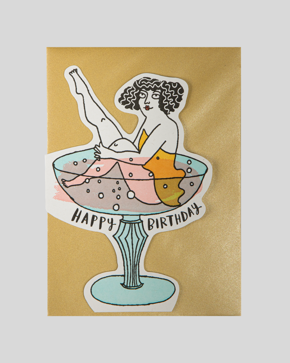Birthday Cocktail Card