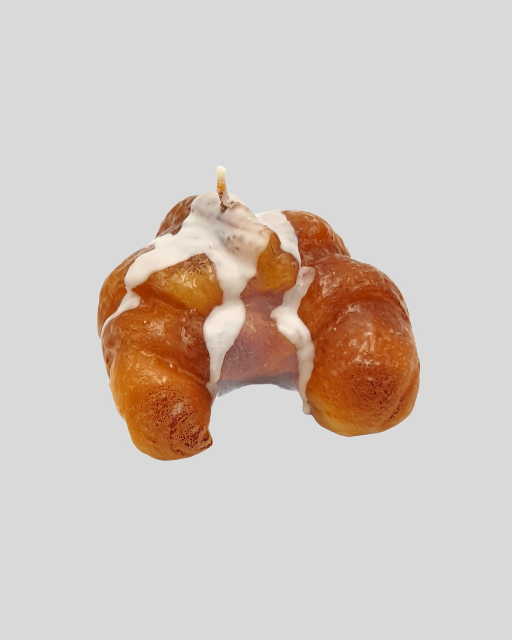 Croissant Shaped Candle