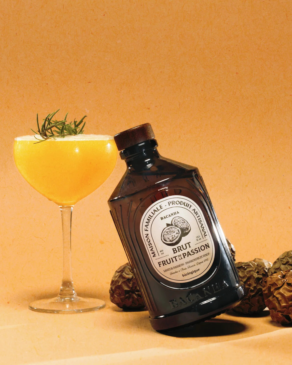 Organic Passion Fruit Syrup