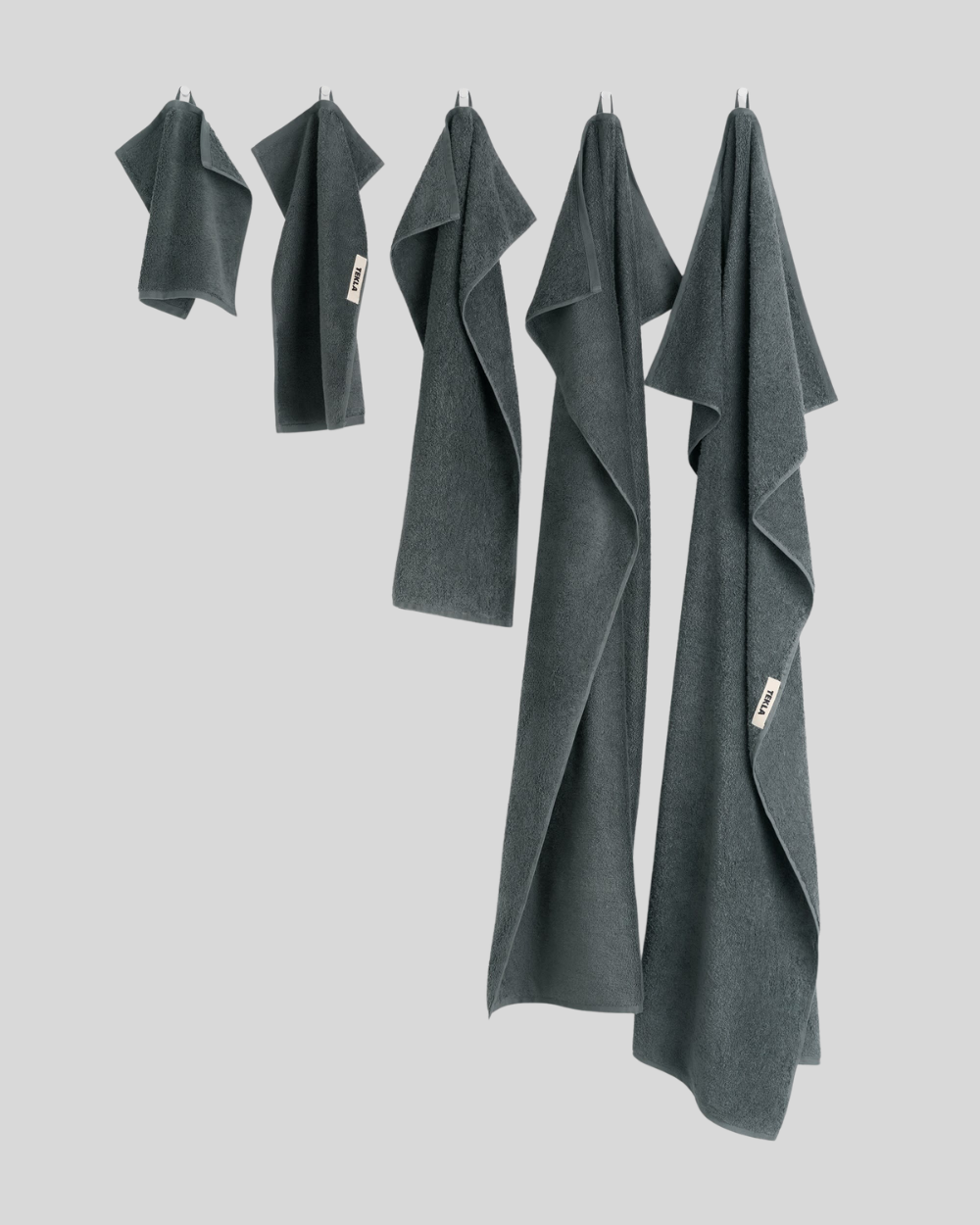Charcoal Grey Midweight Towel