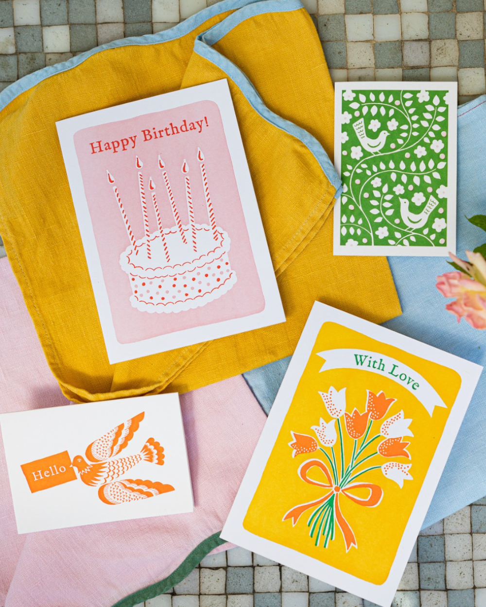 Happy Birthday Cake Card