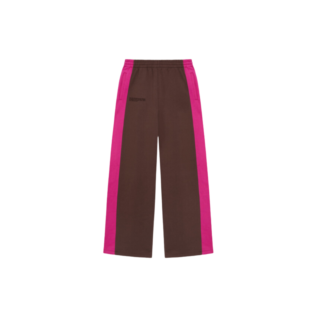 Pangaia - Color Block Track Pants - Foxglove Pink
