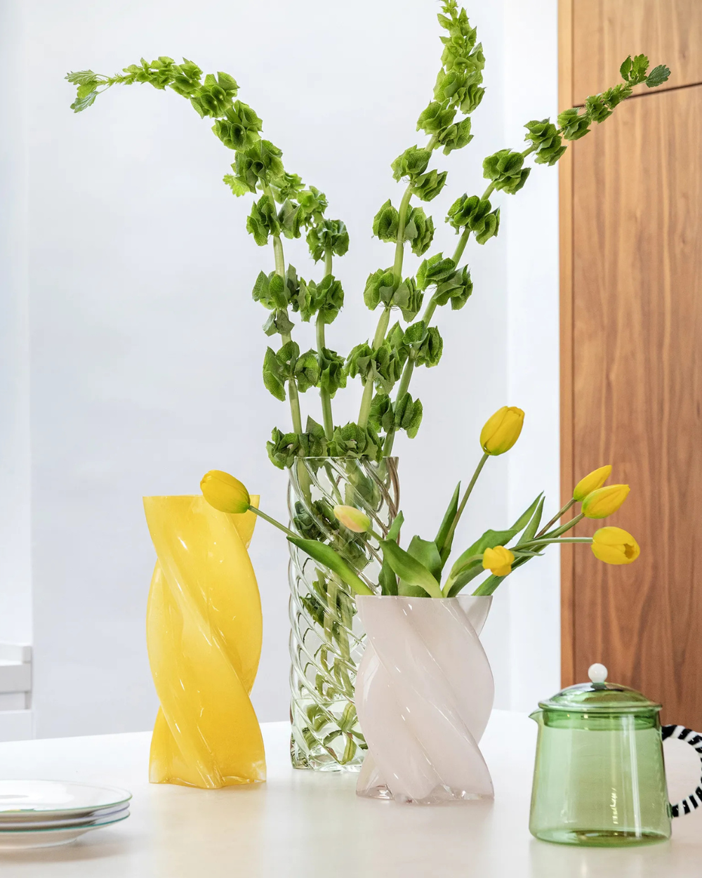 Vase Marshmallow Opaque Pink