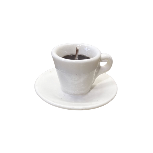 Coffee Cup Shaped Candle