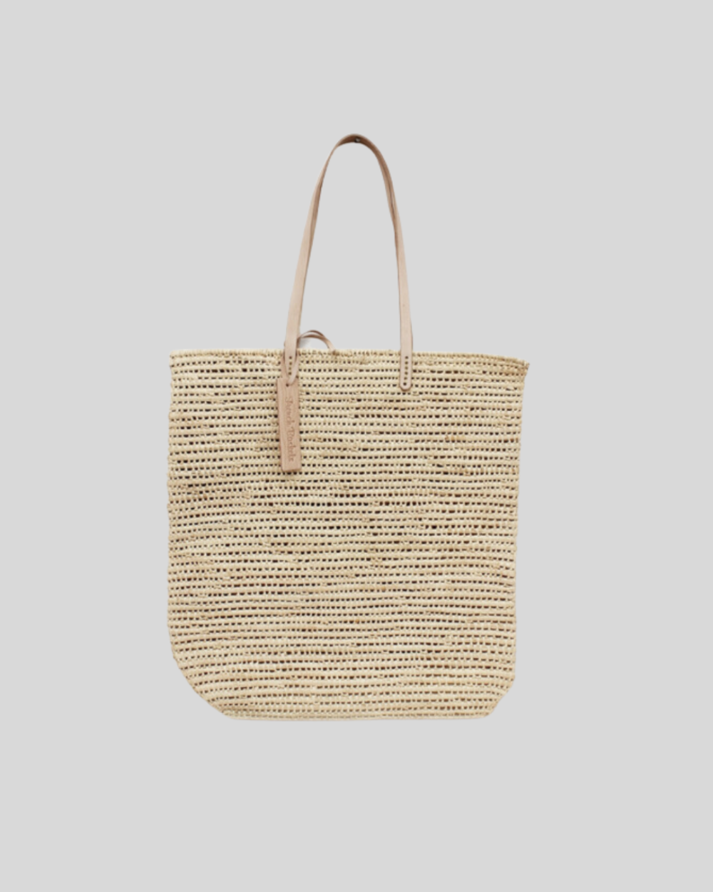 Raffia Shoulder Bag Straw