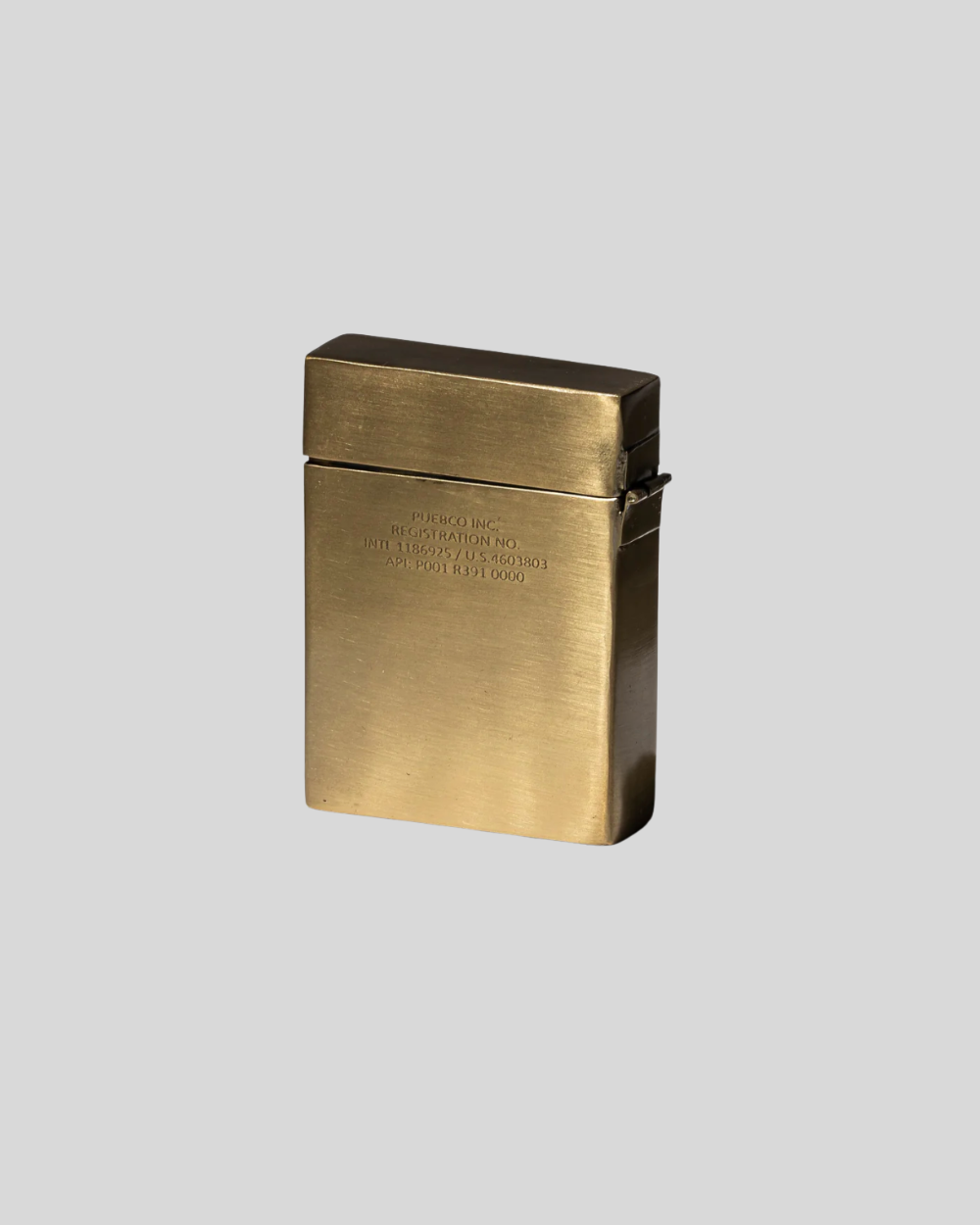 Brass Playing Card Case