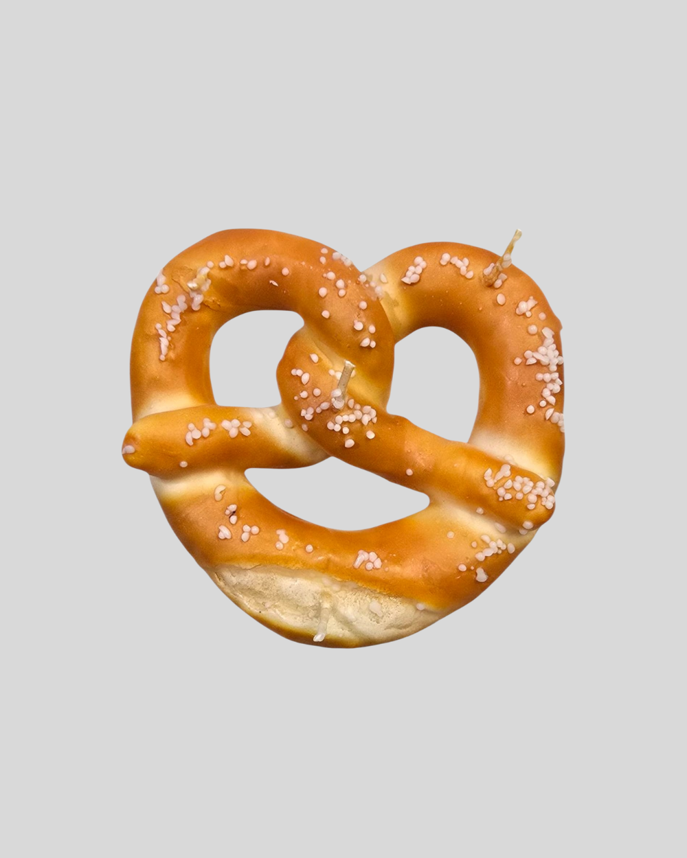 Pretzel Shaped Candle