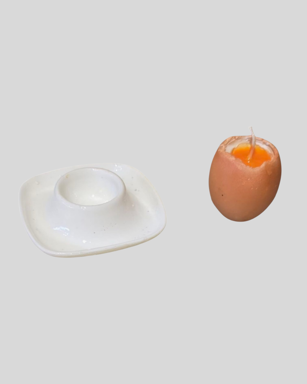Boiled Egg Shaped Candle